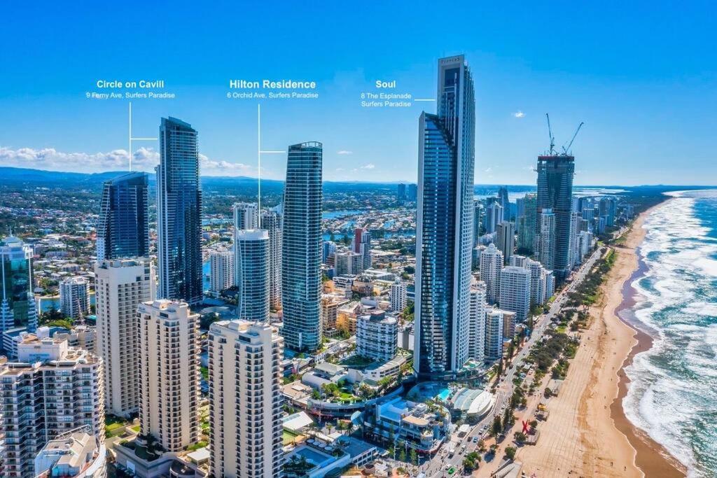 Hilton Surfers - 4bd Large Views Apartment Gold Coast